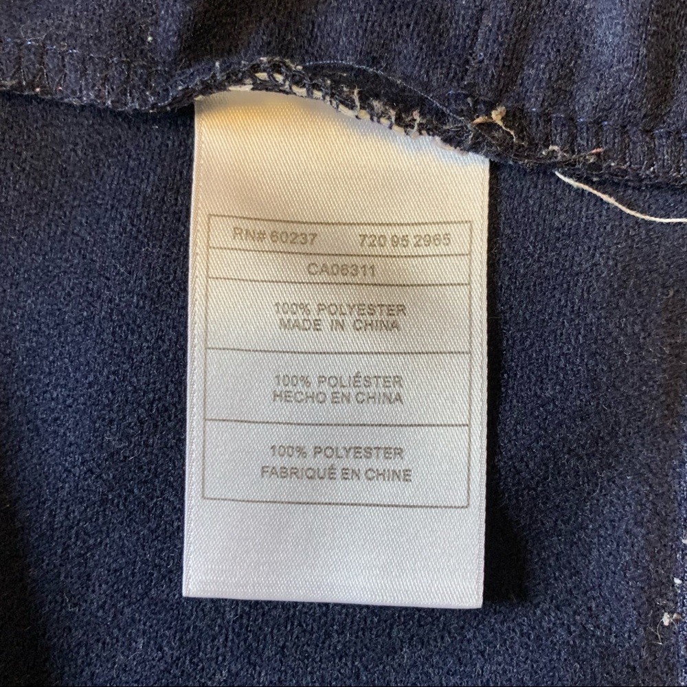 SALE 4/$20 !! Puma navy zip nylon jacket 3T - Picture 7 of 8